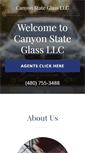 Mobile Screenshot of canyonstateglass.com